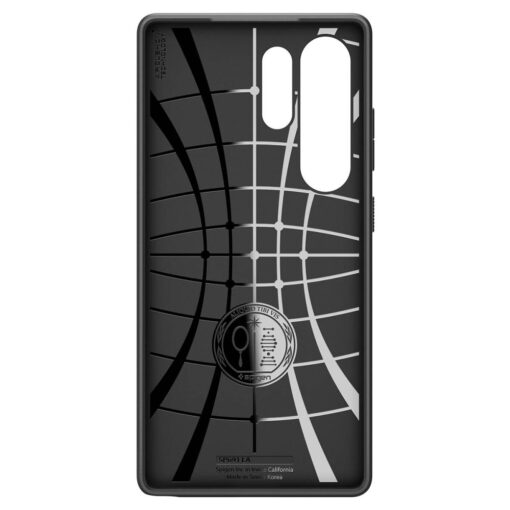Spigen Liquid Air case for Samsung Galaxy S25 Ultra Matte Black - Image 3
