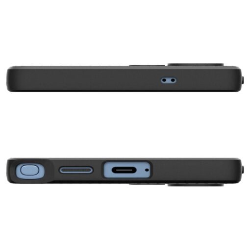 Spigen Liquid Air case for Samsung Galaxy S25 Ultra Matte Black - Image 6
