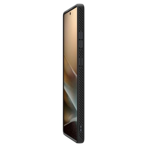 Spigen Liquid Air case for Samsung Galaxy S25 Ultra Matte Black - Image 8