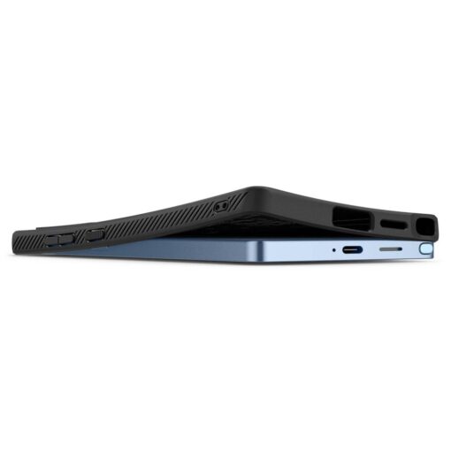 Spigen Liquid Air case for Samsung Galaxy S25 Ultra Matte Black - Image 12