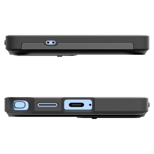 Spigen Optik Armor case for Samsung Galaxy S25 Ultra Black - Image 6