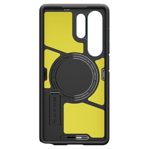Spigen Tough Armor MagSafe case for Samsung Galaxy S25 Ultra Abyss Green - Image 3