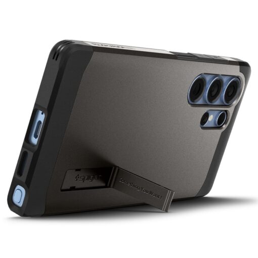 Spigen Tough Armor MagSafe case for Samsung Galaxy S25 Ultra Gunmetal - Image 11