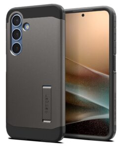 Spigen Tough Armor MagSafe case for Samsung Galaxy S25+ Plus Gunmetal