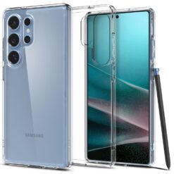 Spigen Ultra Hybrid case for Samsung Galaxy S25 Ultra Crystal Clear