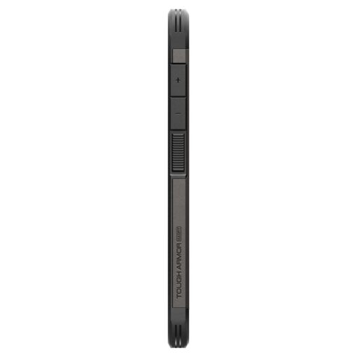 Spigen Tough Armor MagSafe case for Samsung Galaxy S25 Gunmetal - Image 4