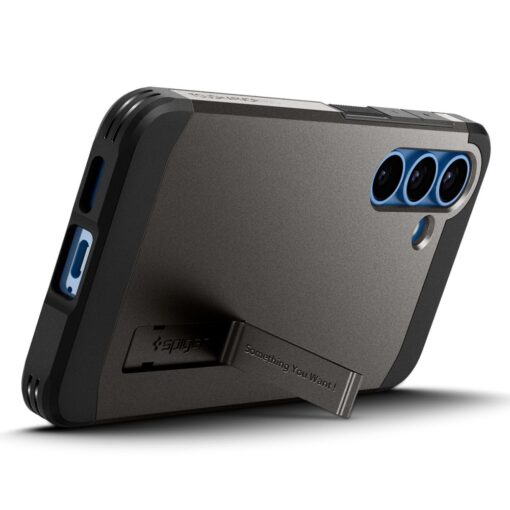 Spigen Tough Armor MagSafe case for Samsung Galaxy S25 Gunmetal - Image 9