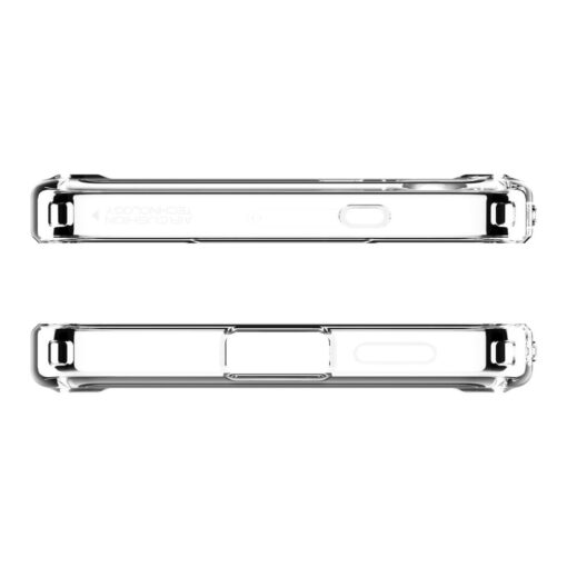 Spigen Ultra Hybrid Mag MagSafe case for Samsung Galaxy S25 Clear White - Image 6
