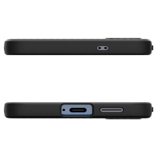 Spigen Liquid Air case for Samsung Galaxy S25 Matte Black - Image 6