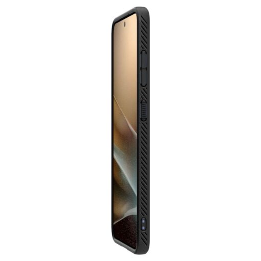 Spigen Liquid Air case for Samsung Galaxy S25 Matte Black - Image 8