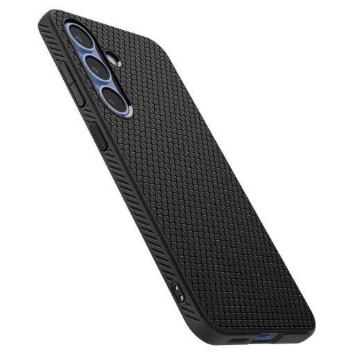 Spigen Liquid Air case for Samsung Galaxy S25 Matte Black - Image 9
