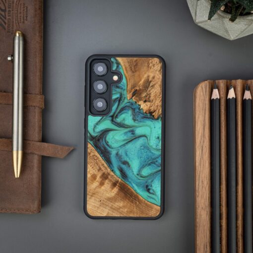 Bewood Unique case for Samsung Galaxy A55 5G Turquoise - Image 2