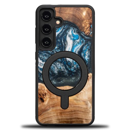 Bewood Unique case for Samsung Galaxy S24 Planets Earth with MagSafe