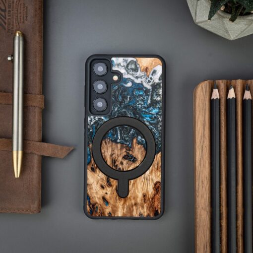 Bewood Unique case for Samsung Galaxy A55 5G Planets Earth with MagSafe - Image 3