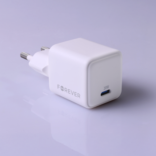 Forever TC-08-20C GaN PD QC charger 1x USB-C 20W white - Image 4