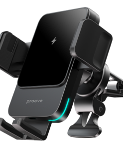 Proove Wireless Charging Car Holder Sonic 15W metal gray