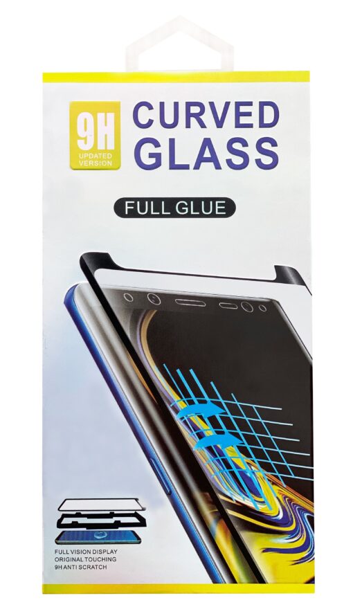 LCD kaitsev karastatud klaas 9D Curved Full Glue Xiaomi Redmi Note 13 Pro Plus 5G must