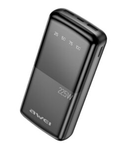 Väline aku Power Bank Awei P13K PD20W/QC22.5W 20000mAh must