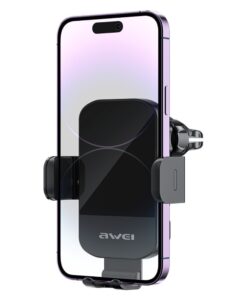 Laadija-hoidja auto Awei X43 15W must