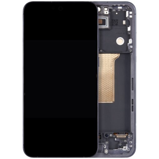 LCD ekraan Samsung A556 A55 5G puutetundliku ekraaniga must ORG