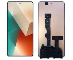 LCD ekraan Xiaomi Redmi Note 13 5G/Redmi Note 14S puutetundliku ekraaniga must ORG