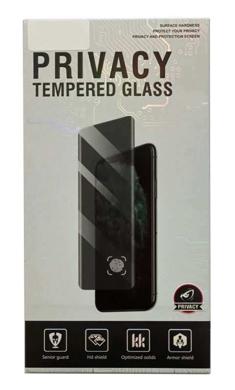 LCD kaitsev karastatud klaas Full Privacy Apple iPhone 16 must