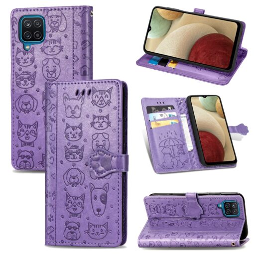 Telefoniümbris Cat-Dog Samsung A165 A16 4G/A166 A16 5G lillakas