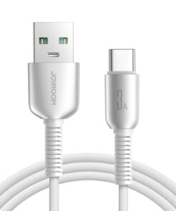 Laadimisjuhe Joyroom S-A51 USB-A to USB-C 3A 1.2m helehall
