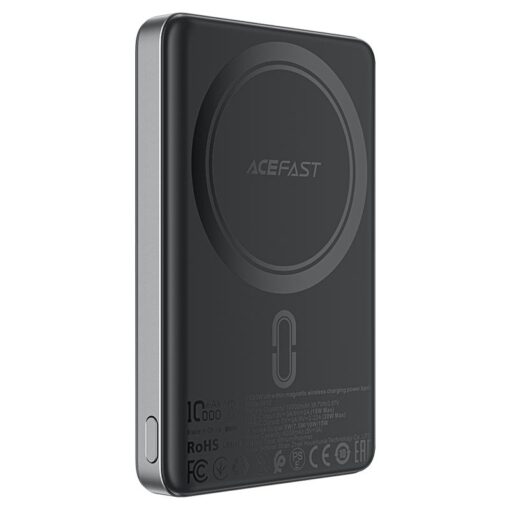 Väline aku Power Bank Acefast M12-10000 PD20W Magnetic Wireless 10000mAh must