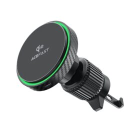 Laadija-hoidjaga magnetauto Acefast D33 MagSafe 15W must