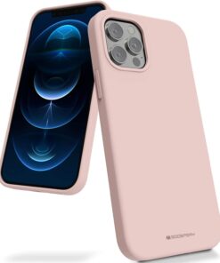 Telefoniümbris Mercury Silicone Case Apple iPhone 16 Pro Max roosa liivavärv
