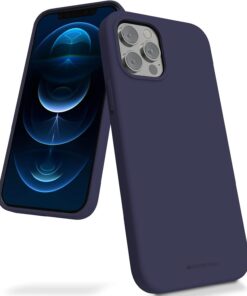 Telefoniümbris Mercury Silicone Case Apple iPhone 16 Pro Max tumesinine