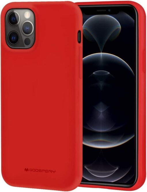 Telefoniümbris Mercury Soft Jelly Case Apple iPhone 16 Pro Max punane