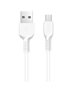 Laadimisjuhe Hoco X20 USB-A to MicroUSB 2.0m valge