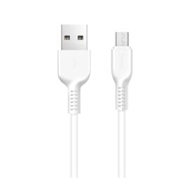 Laadimisjuhe Hoco X20 USB-A to MicroUSB 2.0m valge