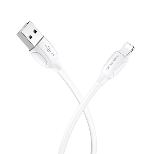 Laadimisjuhe Borofone BX19 USB-A to Lightning 1.0m valge