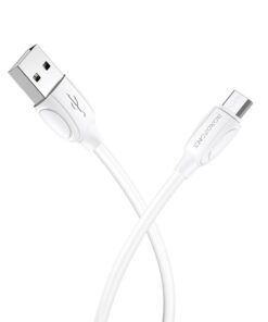 Laadimisjuhe Borofone BX19 USB-A to MicroUSB 1.0m valge
