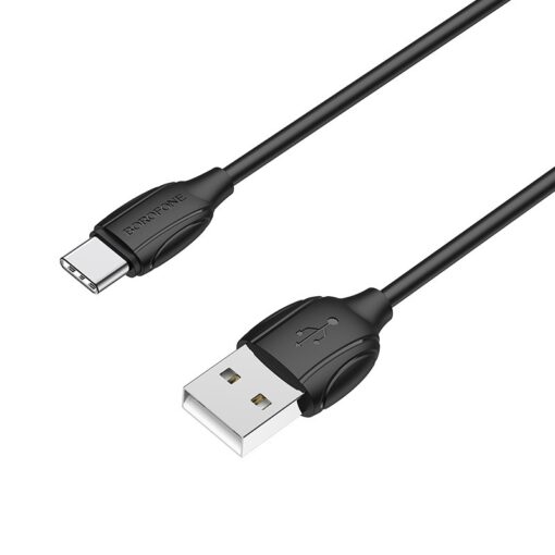 Laadimisjuhe Borofone BX19 USB-A to USB-C 1.0m must
