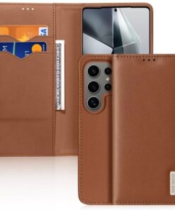 Telefoniümbris Dux Ducis Hivo Samsung S938 S25 Ultra-le pruun