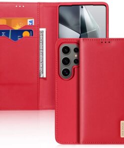 Telefoniümbris Dux Ducis Hivo Samsung S938 S25 Ultra-le punane