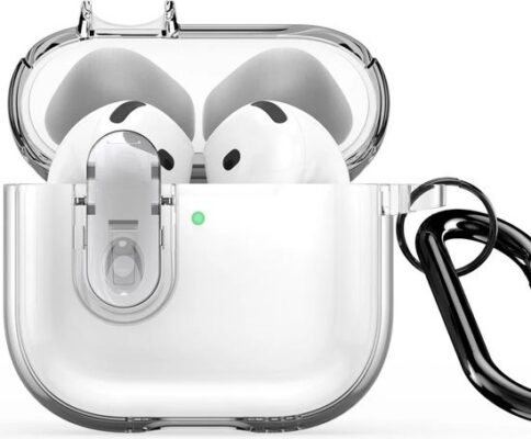 Telefoniümbris Dux Ducis PECL Apple AirPods 4 läbipaistev