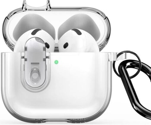 Telefoniümbris Dux Ducis PECL Apple AirPods 4 läbipaistev