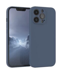 Telefoniümbris Liquid Silicone 1.5mm Xiaomi Redmi Note 14 4G tumesinine