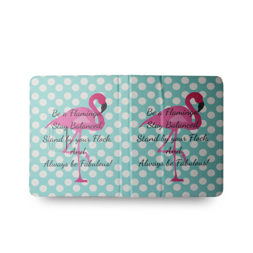 Universal case Flamingo and dots for tablet 9-10" - Image 2