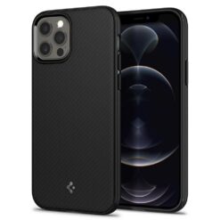 Kaitseümbris Mag Armor, Apple iPhone 12 / 12 Pro, MagSafe, must, Spigen