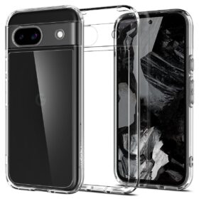 Kaitseümbris Ultra Hybrid, Google Pixel 8a, läbipaistev, Spigen