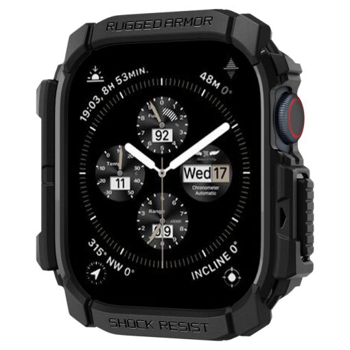 Kaitseümbris Rugged Armor, Apple Watch Series 10 (46mm), must, Spigen - Image 16