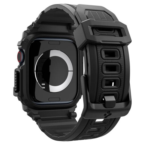 Kaitseümbris kellarihmaga Rugged Armor Pro, Apple Watch Series 10 (46mm), must, Spigen - Image 2