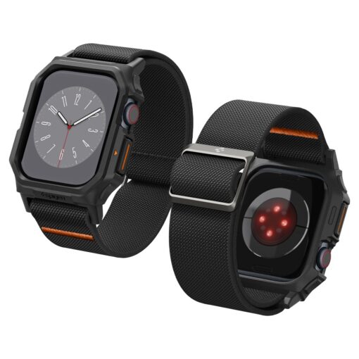 Kaitseümbris kellarihmaga Lite Fit Pro, Apple Watch Series 10 (46mm), must, Spigen - Image 7