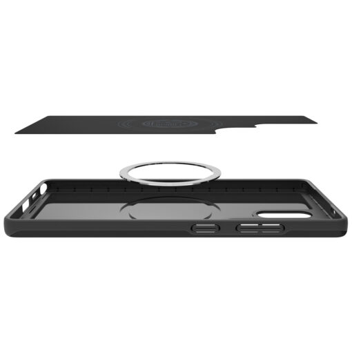 Kaitseümbris Thin Fit (MagFit), Samsung Galaxy S25 Ultra, must, õhuke, MagSafe ühilduv, Spigen - Image 8